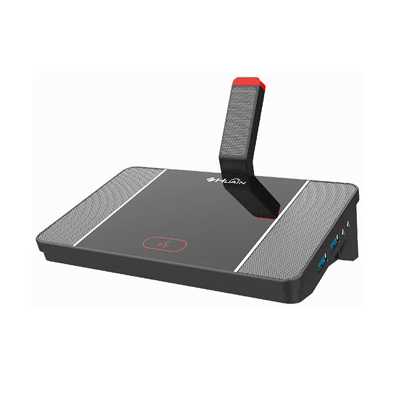 Custom logo Speech Wired Discussion Device Conference System with Touch Screen