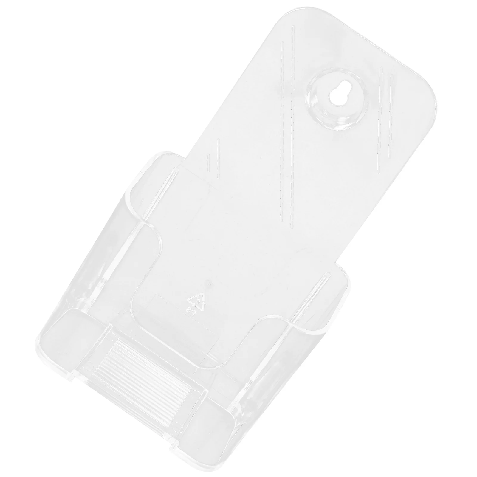 A6 Desktop File Organizer Holder For Brochure Document Stand Advertising Display Office Home Clear Acrylic Magazine