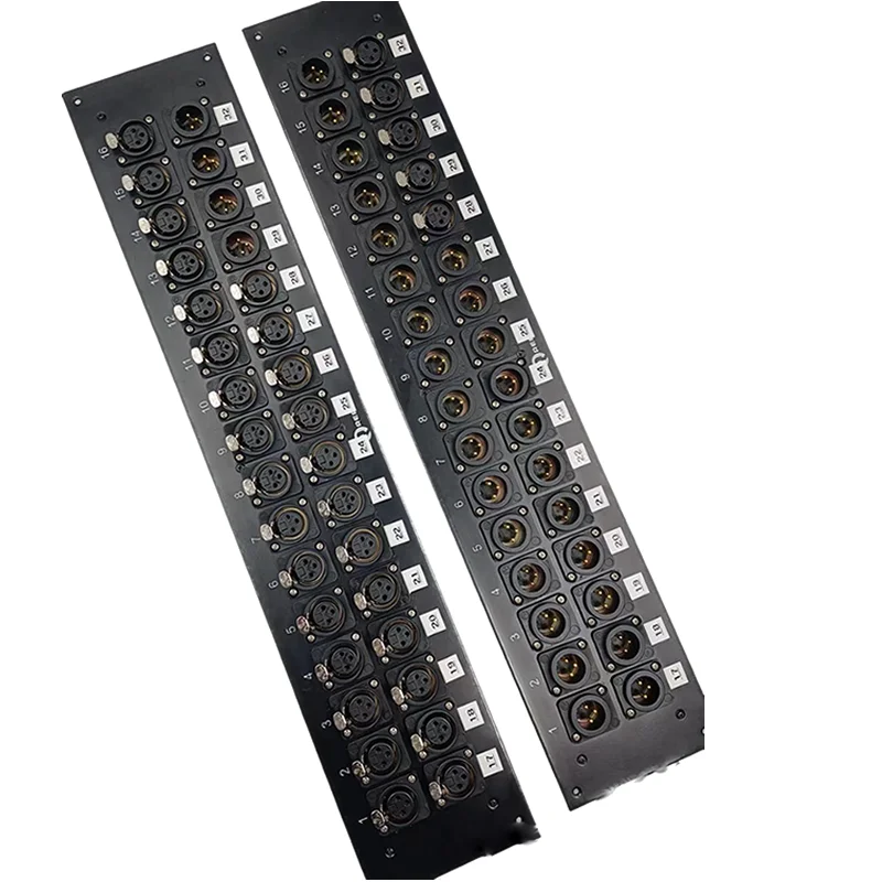 

32-way New York Studio Wall Plug Panel XLR Through Wall Transmission Hub