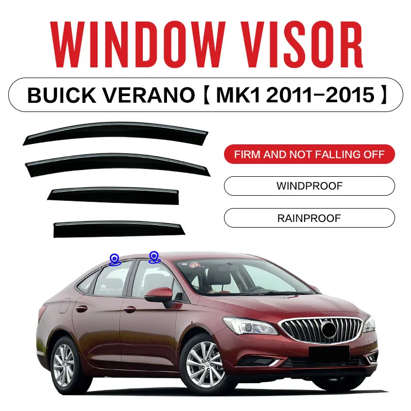 

For VERANO Window visor Weather Shield Side Window Deflector Car windshield weather shield Car accessories