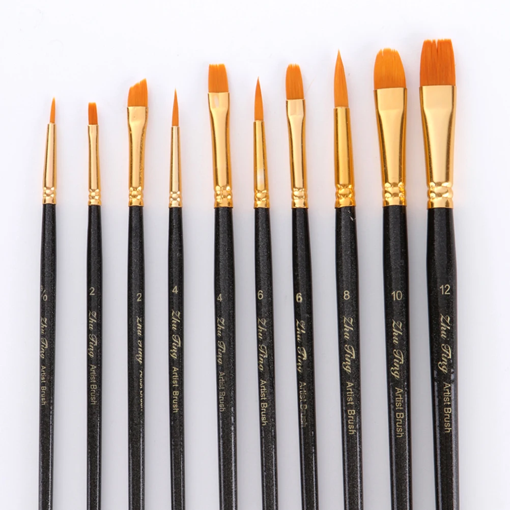 

Professional Painting Brushes Soft Durable Material Perfect Kids Beginners Crafts Art Supplies Brush Set Tools