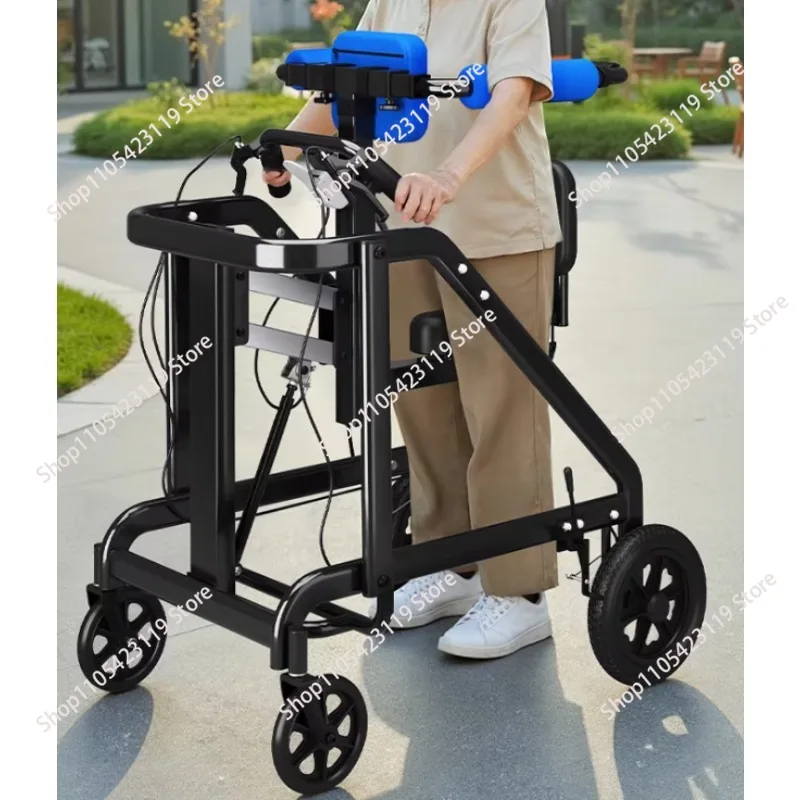 The elderly rehabilitation walking walker stroke hemiplegia auxiliary equipment the elderly anti-drop artifact adult walker
