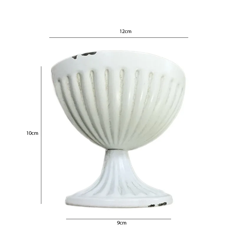 Factory Direct Compatible with idyllic half-wall flower white vase oil painting decorative flower pot B & B soft decoration