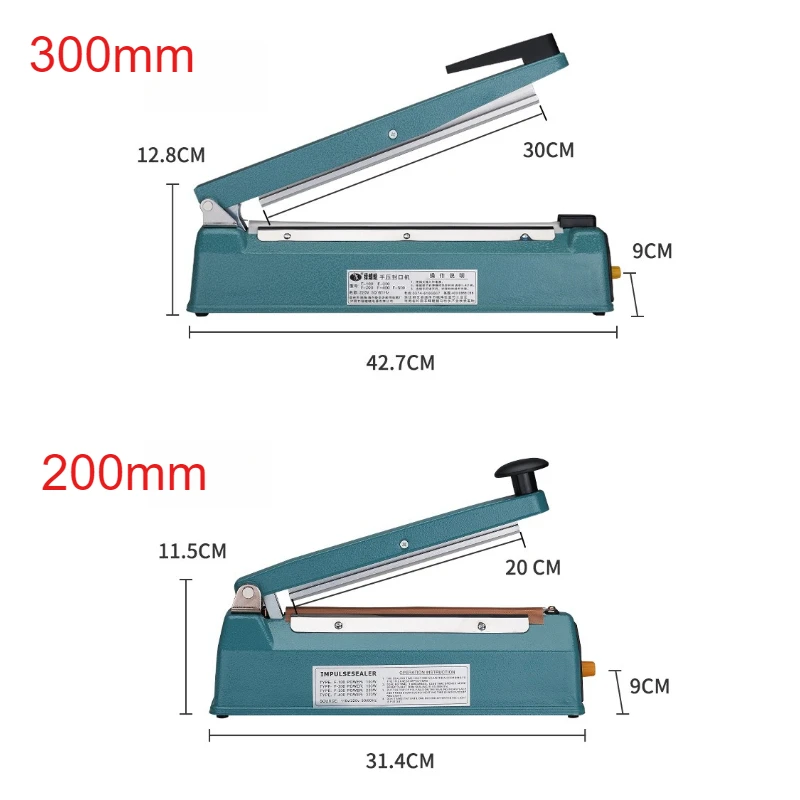 Hand-operated Sealing Machine Candy Mooncakes Nougat Candy Food Packaging Liquid Plastic Sealing Heat Shrinkage Membrane Sealing