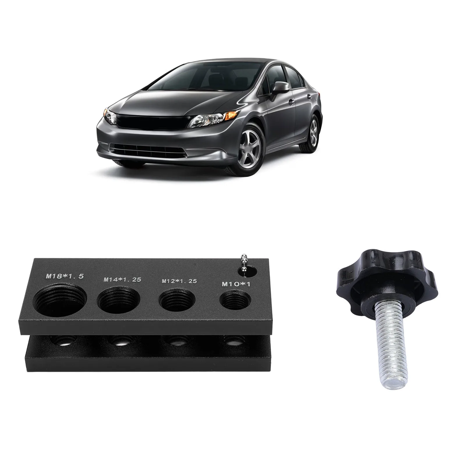 

Универсальный инструмент для зазора свечей зажигания — простой и точный для свечей диаметром 10–16 мм (алюминий)