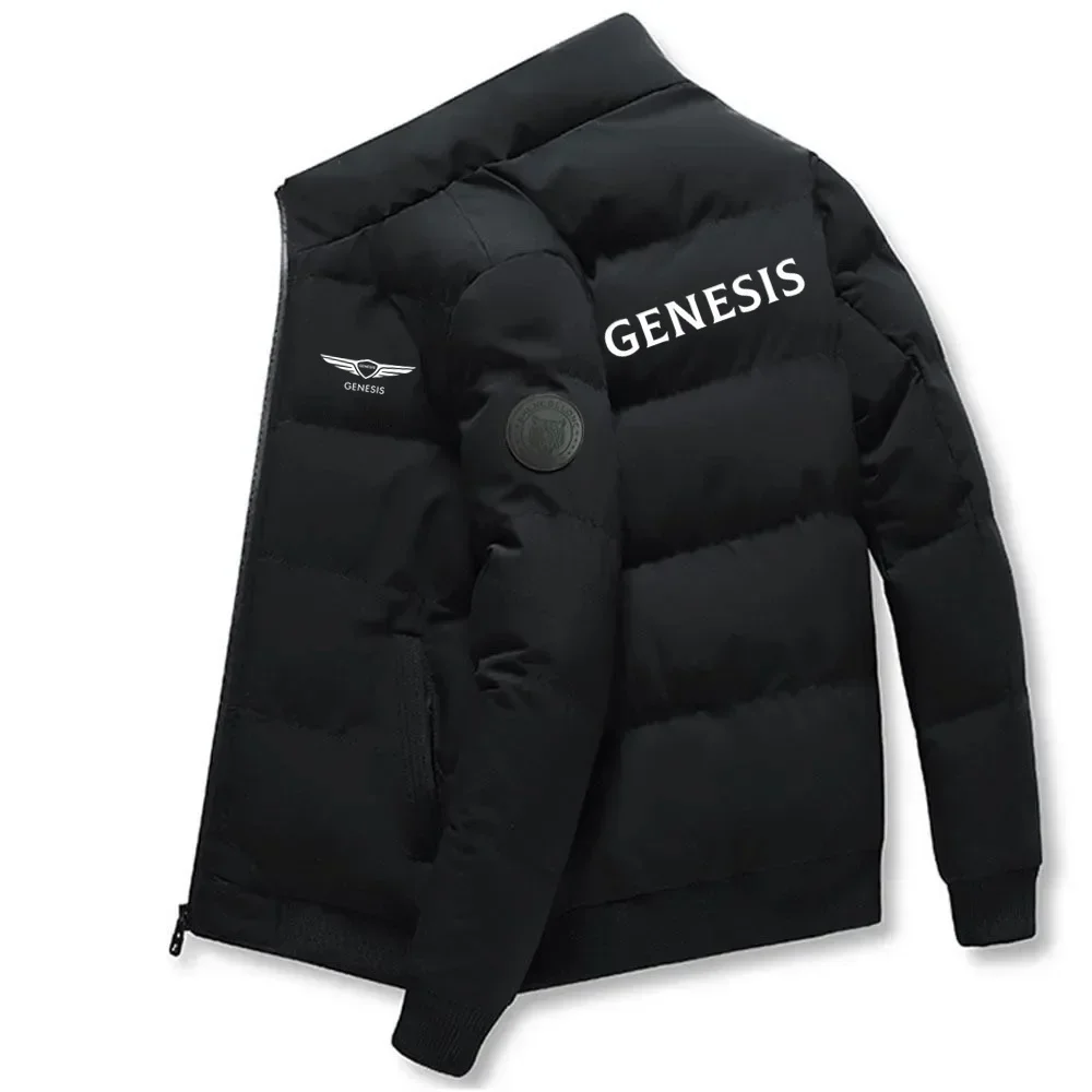 

GENESIS Fashion Casual Jacket for Men in winter, Genesis Cotton Jacket 2025 Casual Warm stand-up collar cotton-padded jacket