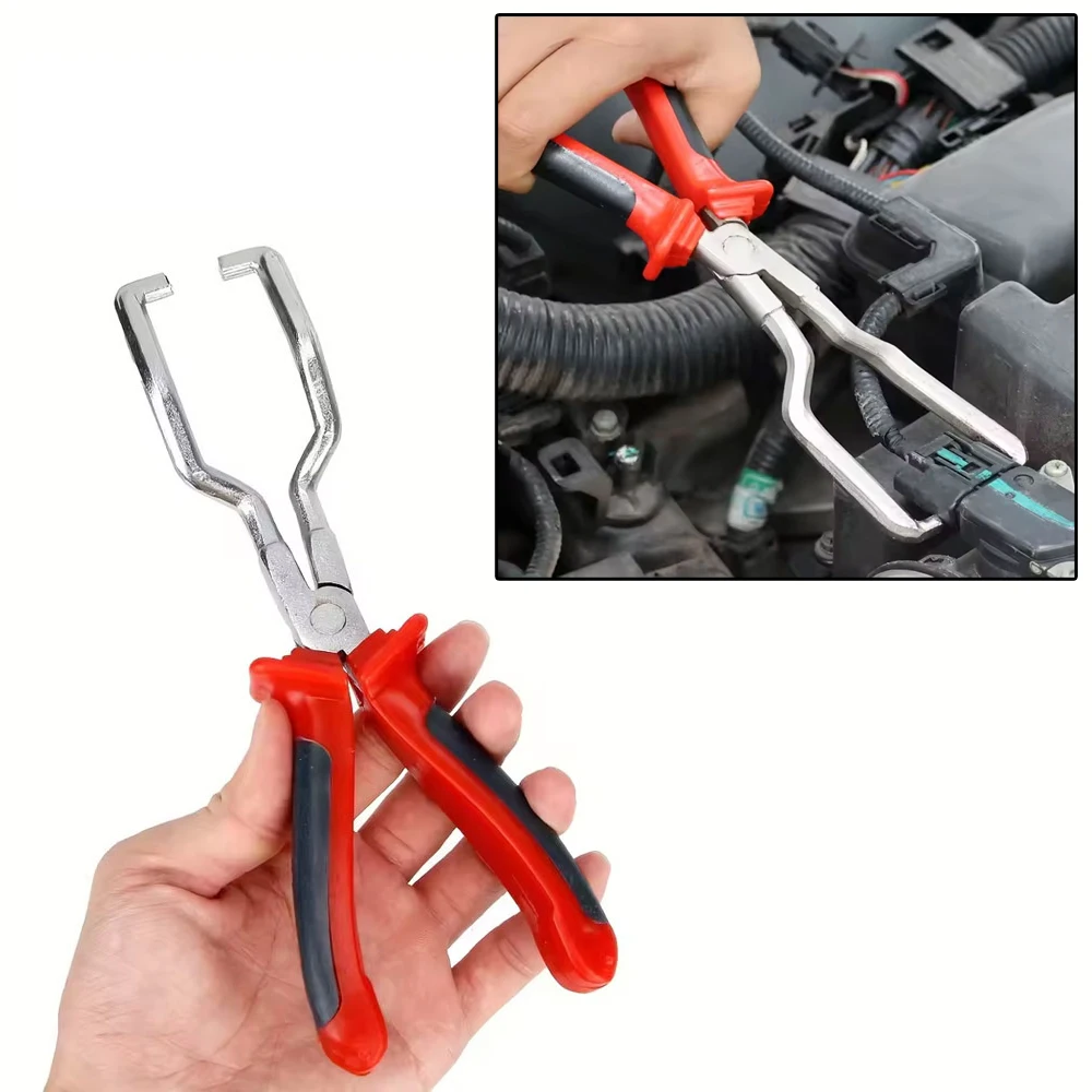 

1 шт., автомобильные аксессуары, автомобильный хомут для бензиновой трубы, ремонтный ручной инструмент, топливные фильтры, пряжка для шланга, плоскогубцы для удаления