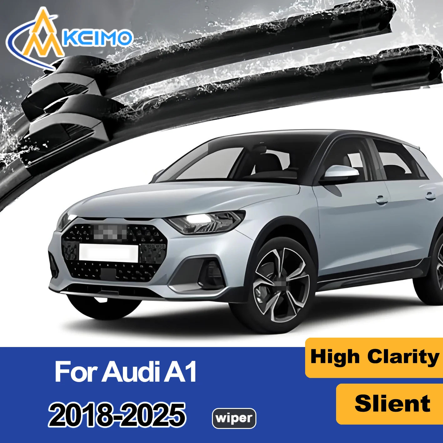 

2PCS New Front Windshield Wiper Blade for Audi A1 GB 2018-2025 Front Windshield Auto Wipers Blade Accessories 2025 2024 2023
