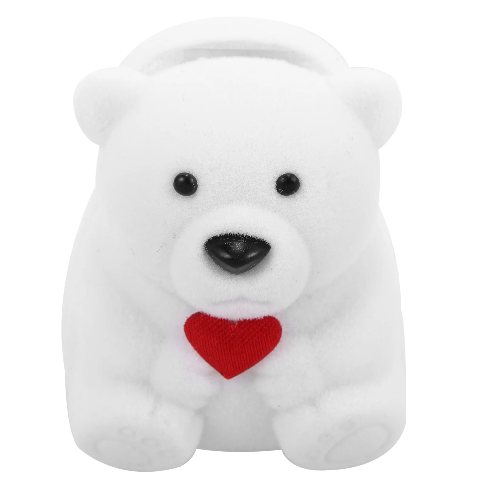 

Bear Ring Box Cartoon Style Durable Compact Perfect for Wedding Proposal Engagement Jewelry Storage Bear Ring Box