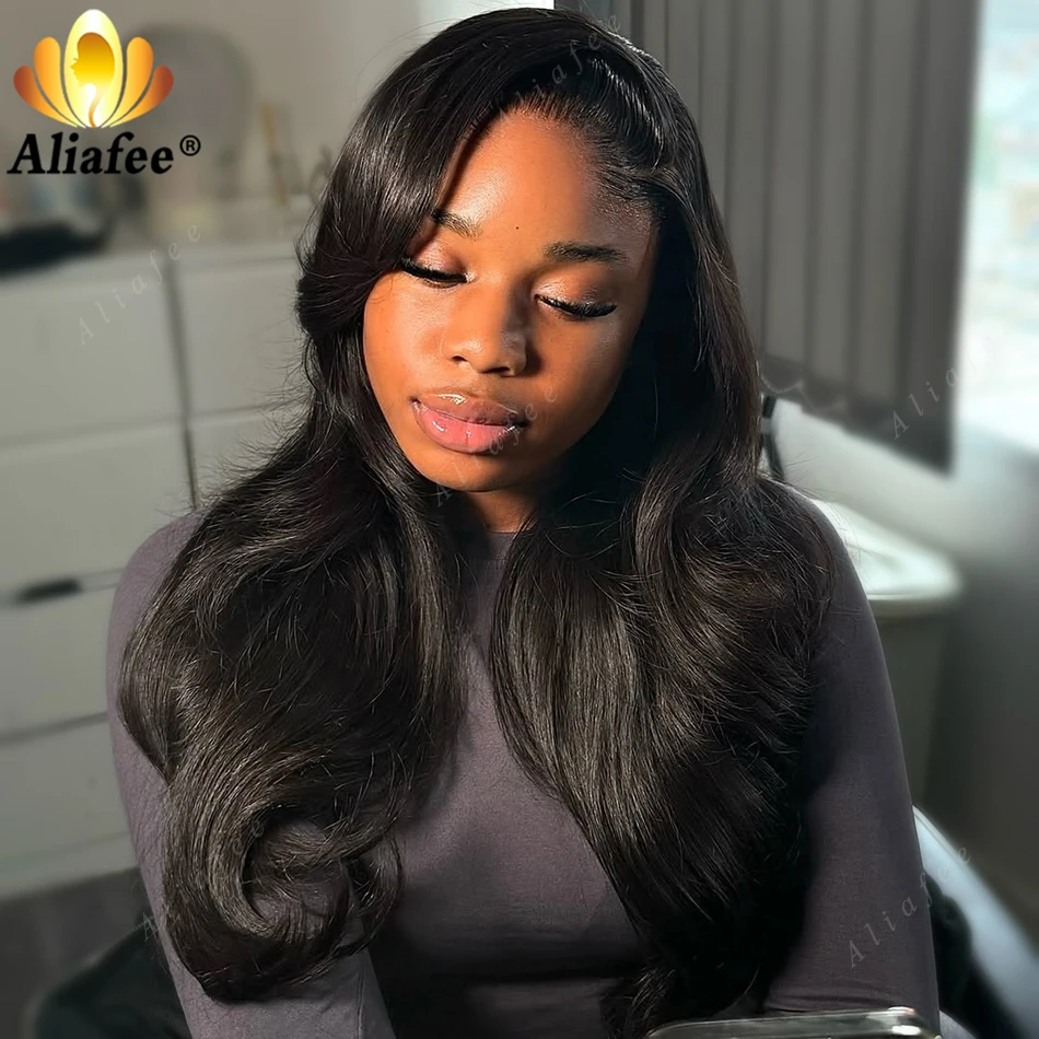 براون شقراء تسليط الضوء على 2 27 شعر مستعار بشري مموج ملون مع شفاف HD 13x6 13x4 الدانتيل أمامي قبل قطعها للنساء #5