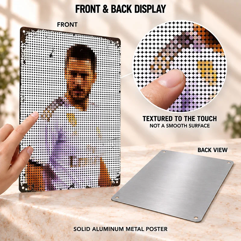 Eden Hazard Belgian Football Player Printed Posters Customized Aluminum Metal Sign Wall Art For Sports Room Birthday Present