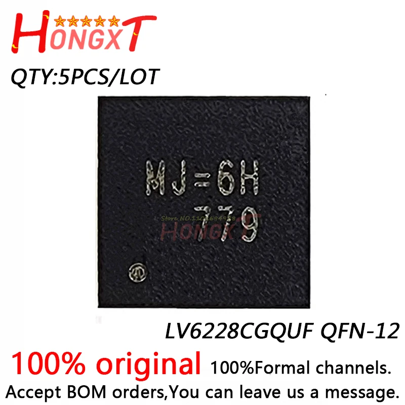 

5 шт., новинка 100%, LV6228CGQUF QFN-12.