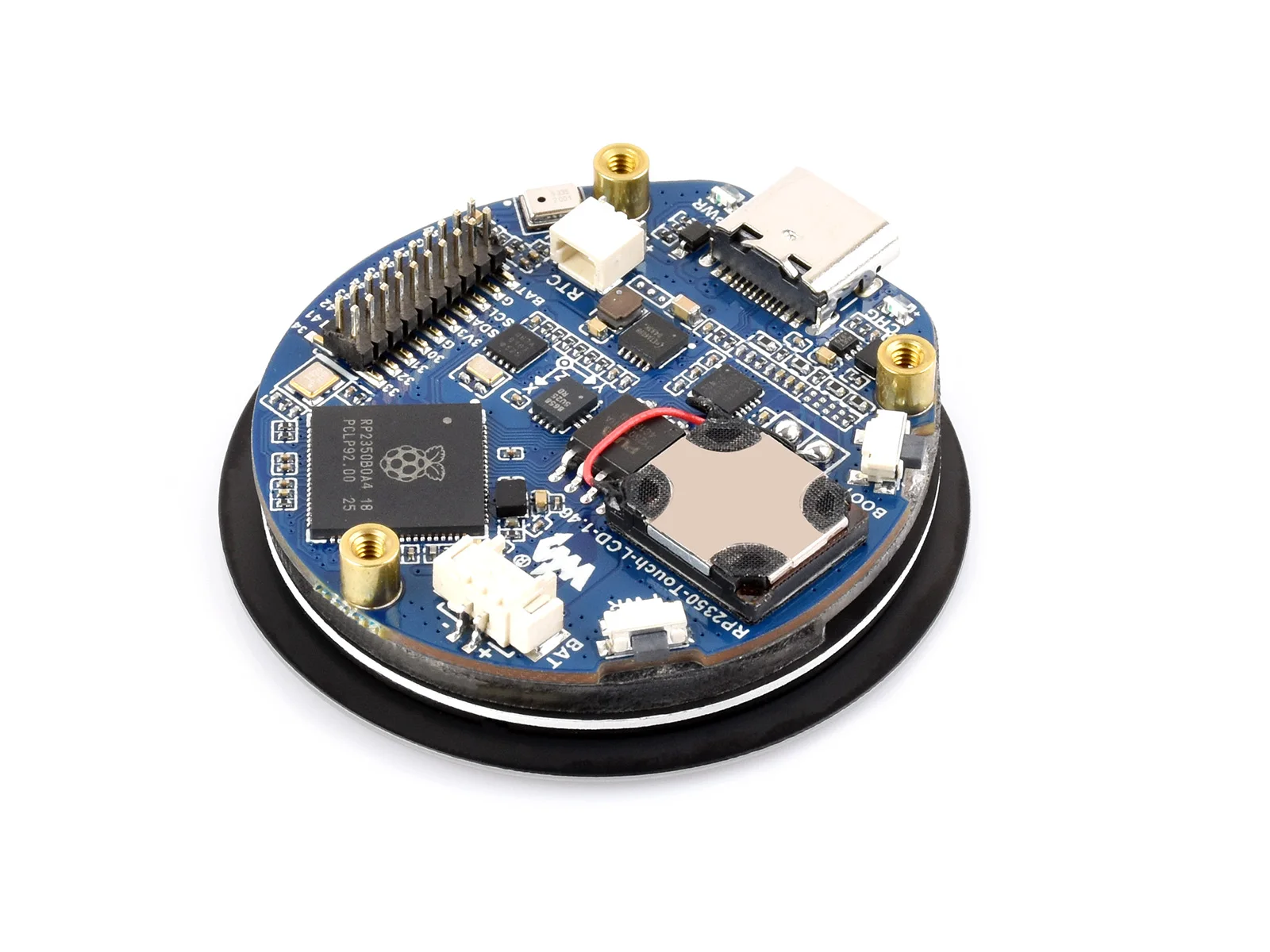 Waveshare RP2350 1.46inch Capacitive Touch Round Display Development Board, 480×480 IPS Panel Display, 65K Color