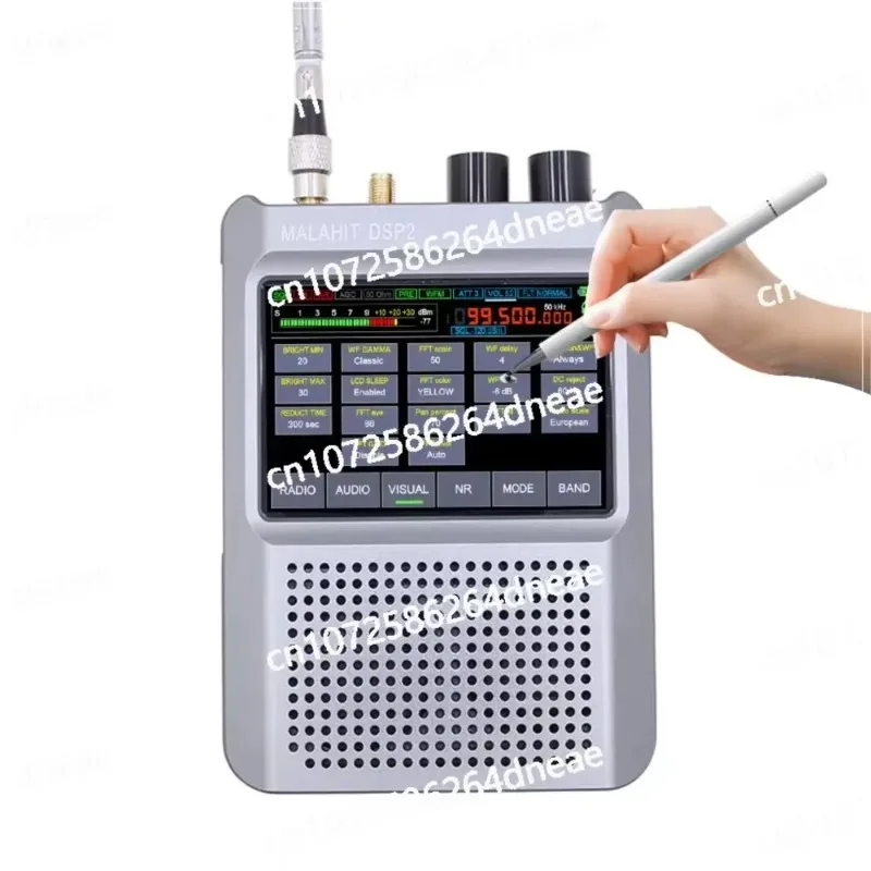 SDR Malachite Receiver Radio 10kHz-380MHz 404MHz-2GHz New Firmware 2.40 Genuine Second Generation Malahit-DSP2