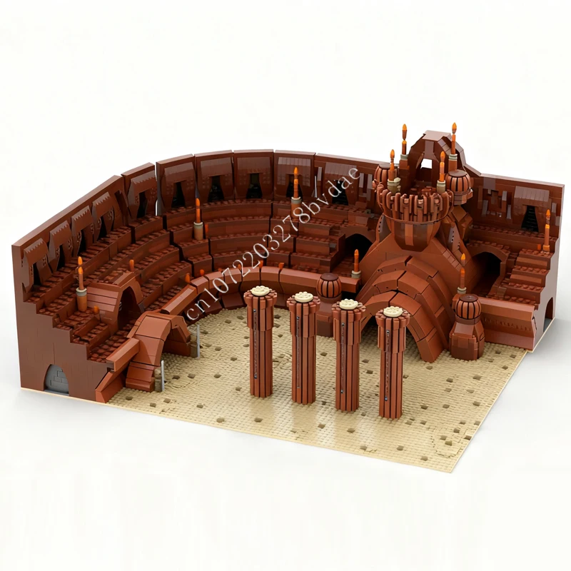 

10526PCSttack of the Clones UCS Petranaki Geonosian Arena Space War Military MOC SpaceShip Battle Holiday ChristmasBirthday Toy