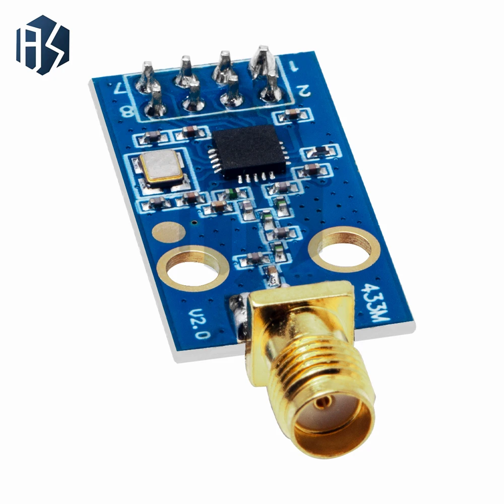 Modulo wireless CC1101 con modulo ricetrasmettitore wireless antenna SMA per Arduino 315/433/868/915MHZ