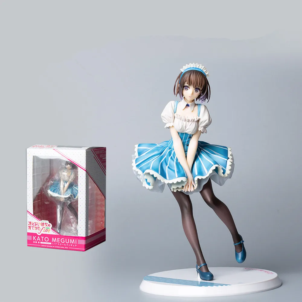 

Megumi Kato Racing Аниме Фигурка девушки Saekano Как воспитать скучную подругу Изысканная фигурка Сексуальная Коллекционная модель игрушки