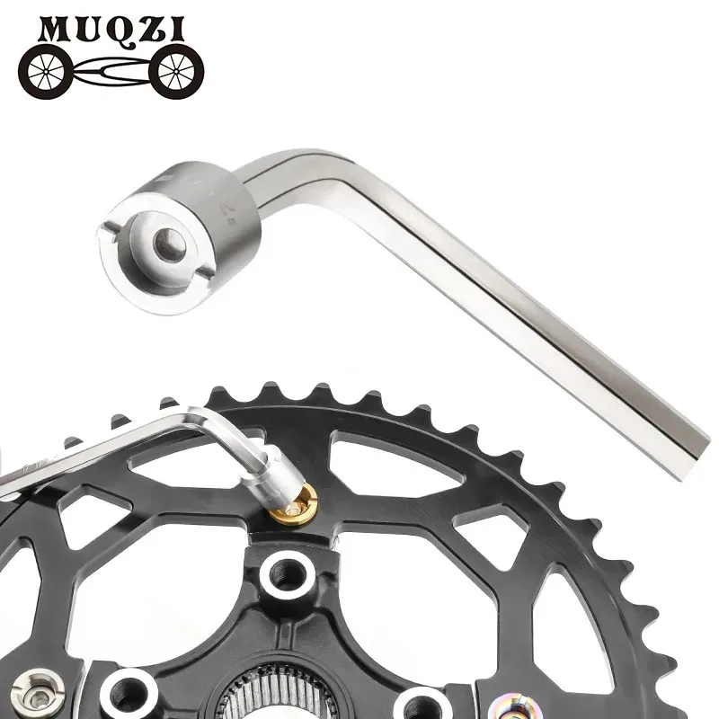 Chainring Bolts Nut Wrench Chainring Screw Removal Install Tools MTB Road Folding Bike Chainwheel Tool