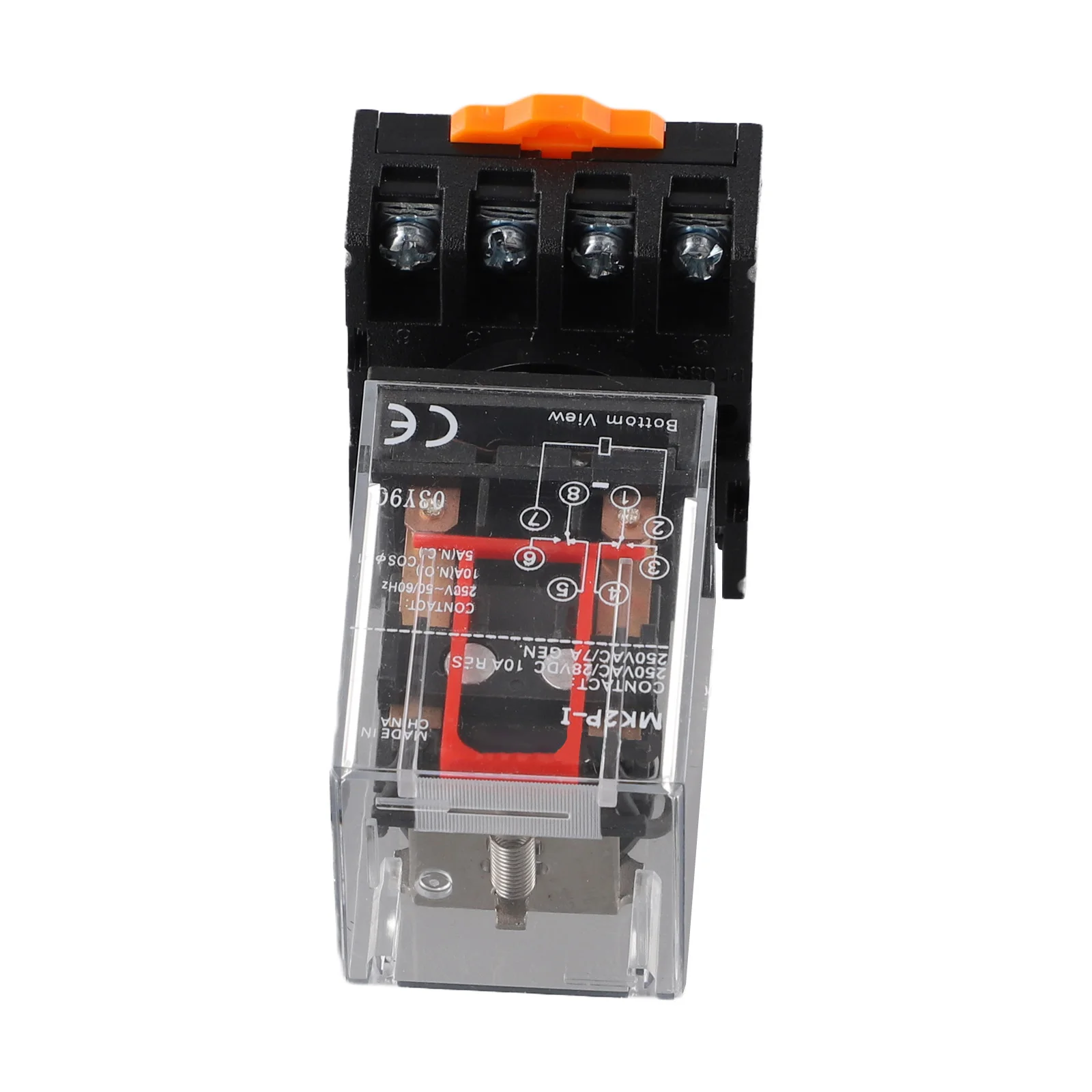 As Show MK2P-I Relay Coiled Relay For Electrical Control Relay Smart Home Control 8 Pin Relay AC220V Coil Voltage