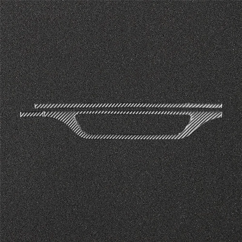 

Central Control CD Panel Cover Trim Frame Sticker Decoration Carbon Fiber for Audi Q5 2018-2023 Interior Accessories