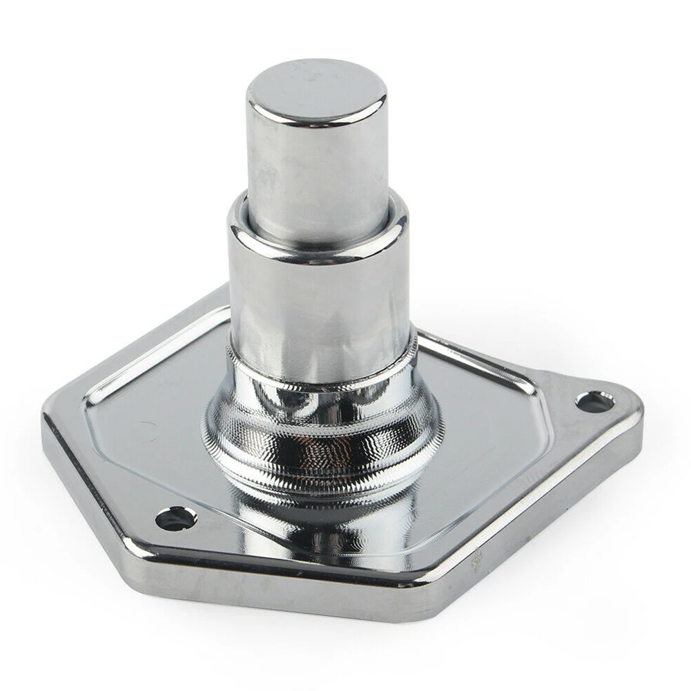 

Крышка соленоида с ЧПУ, хромированная, с кнопкой запуска для Big Twin 1991-2017, совместима с стартерами 1,2/1,4 кВт, монтажные винты