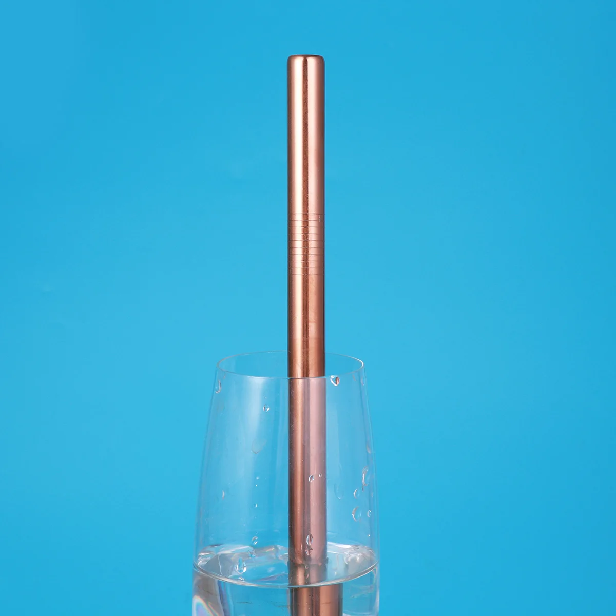 

1Pcs 215x12mm Highquality Stainless Steel Straw Reusable Antirust for Tumblers Rose Gold Stainless Steel Drinking Straws