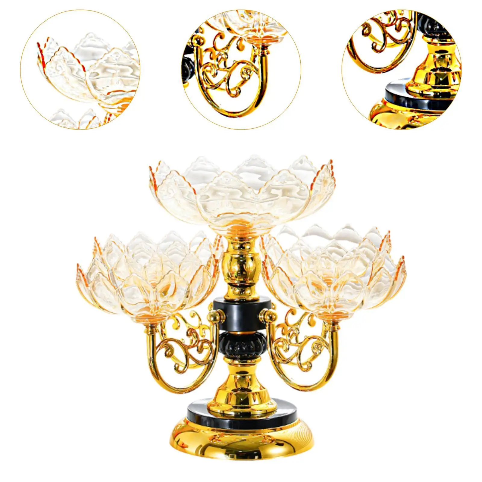 صينية تقديم الوجبات الخفيفة الدوارة، طبق فواكه مجففة لمطعم الفندق المنزلي