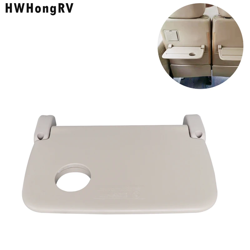 

HWHongRV RV Автоматический складной поднос для еды, сиденья для автобуса, складной стол, пластиковый складной поднос для сиденья для фургона, стол с держателем для напитков