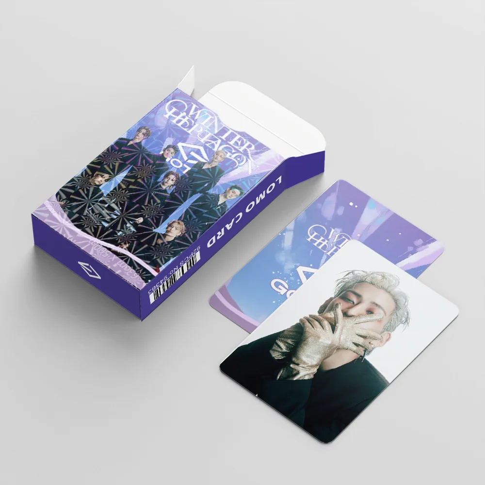 92 بطاقة صور محيطية صغيرة من MAGICMAN2، ملصقات دعم جاكسون، بطاقات LOMO، بطاقات جمع المروحة