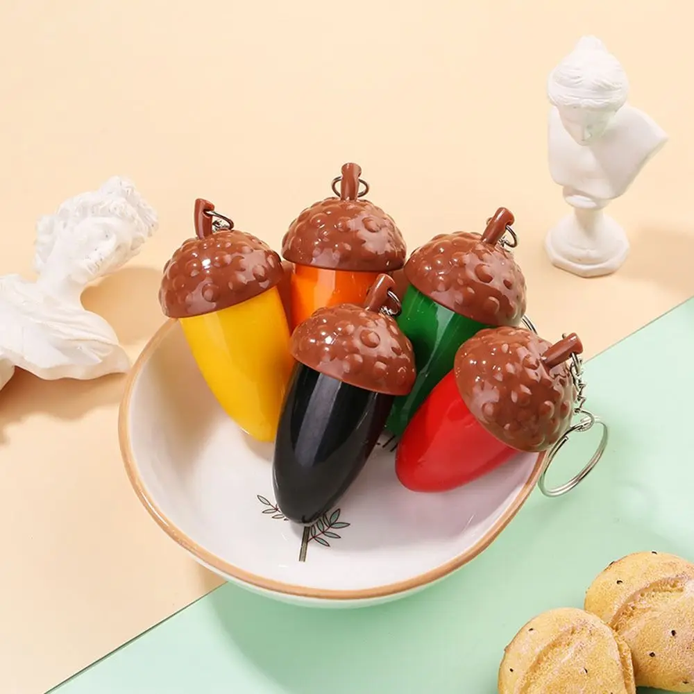 Small Creative Ballpoint Pen Telescopic Pine Cone Shape Signature Pen Mini Portable Cute Ballpoint Prizes