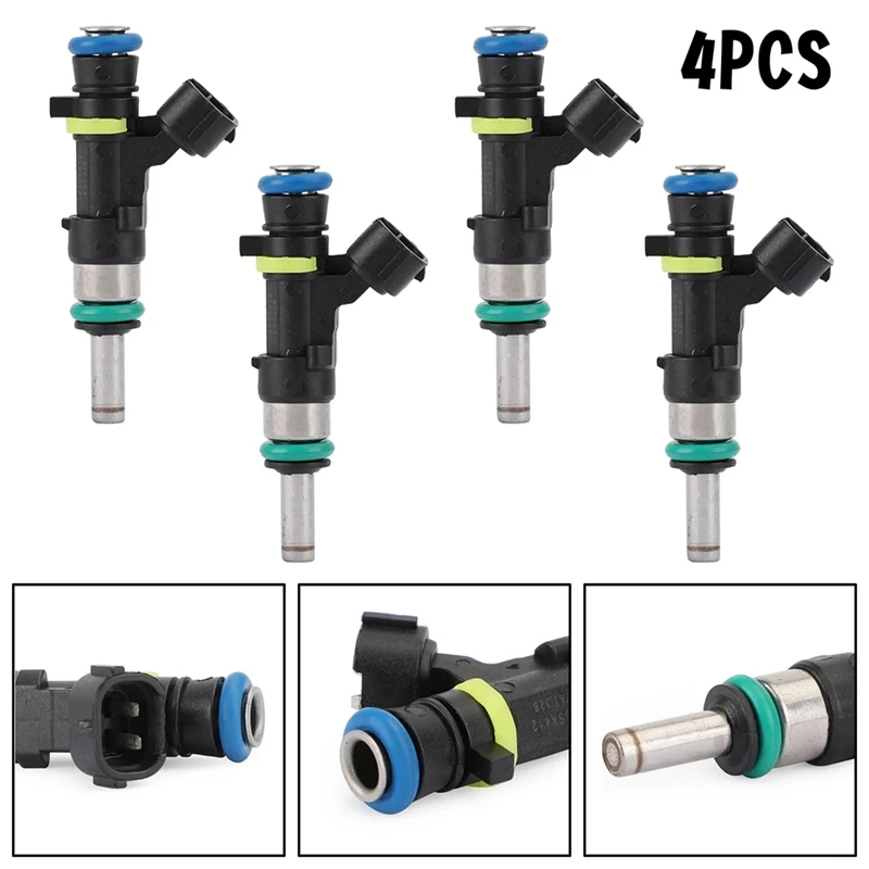 Fuel Injectors Accessories Parts Component Fit For Mitsubishi Lancer Outlander Sport PHEV 1465A412 4PCS