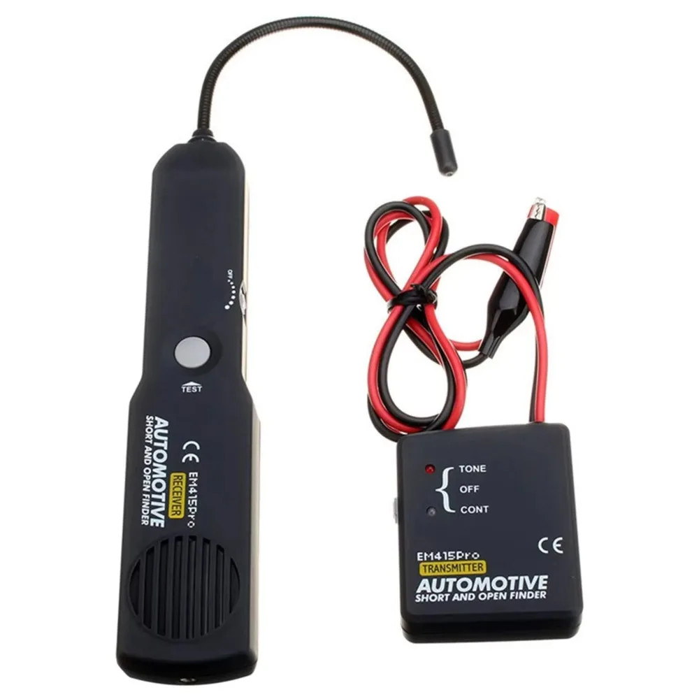 EM415PRO Automotive Short Cable Universal Durable Tracker & Open Wire Finder EM415 PRO 6-42V DC Find Car Short Circuit Wire
