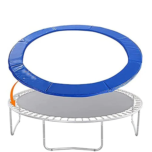 Estera de protección para trampolín de 6/8 pies, almohadilla de seguridad para trampolín, cubierta protectora resistente al agua con resorte redondo, accesorios deportivos para el hogar