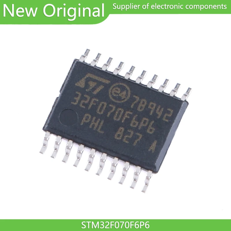 

(10piece)100% New STM32F070F6P6 STM32F070F6P6TR STM32FO7OF6P6 32F070F6P6 TSSOP20 Chipset