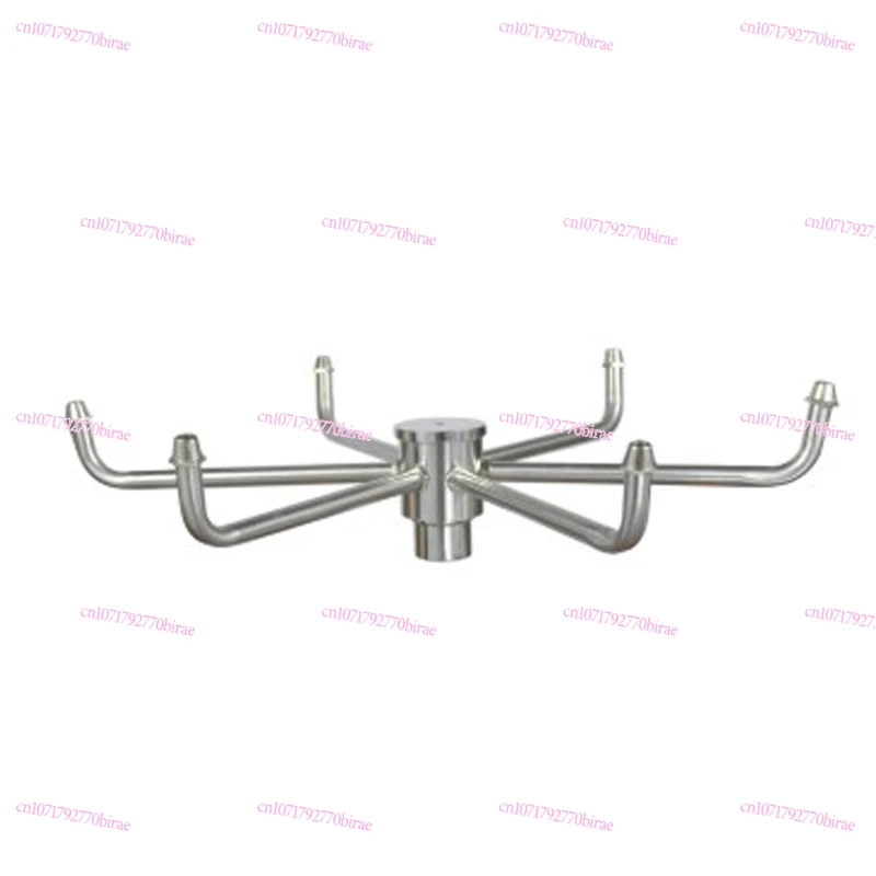 3D Stainless Steel Rotating   Music-Dancing Water Fountain Metal Material Garden Decoration  Steel Jumping Nozzle