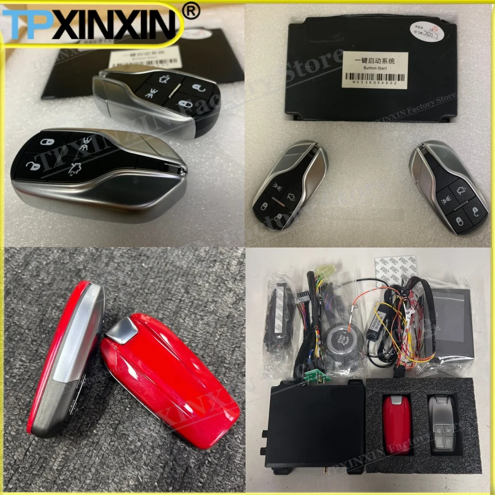 For Maserati GT GC GranTurismo 2007~2017 For Maserati QP 2004 2005 2006-2012 Keyless Start SMART ENGINE START REMOTO CONTROL