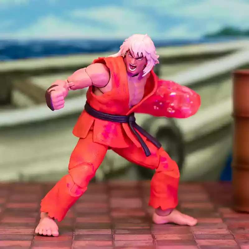 SDCC 限定 JADA ストリートファイター ベガ 付属 火だるま フィギュア SDCC JADA ストリートファイター ダルシム 付属 火だるま フィギュア