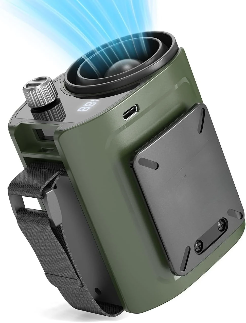 

Новинка 2026: Обновленный портативный поясной вентилятор - 9000 мАч, до 40 часов работы, мощный воздушный поток 12000 об/мин, 1-199 скоростей