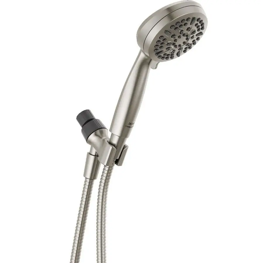

Faucet 5Setting Handheld Shower Head, Brushed Nickel Shower Head with Hose, Showerheads amp Handheld Showers, Handheld Shower He