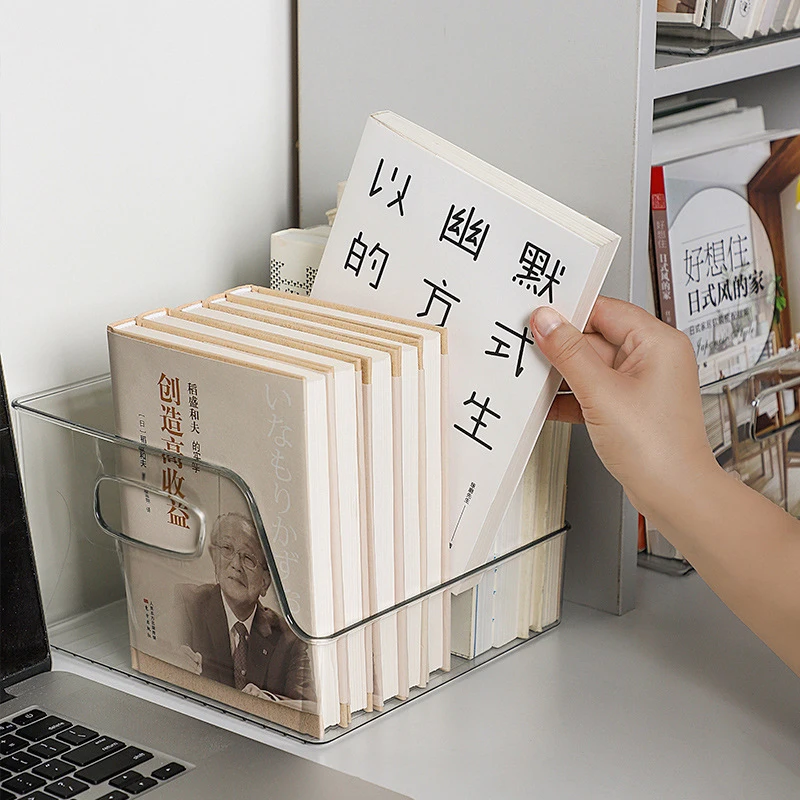 Plastic Storage Organizer Box Desktop Cosmetics Storage Sundries Organizer Storage Basket Snacks Home Kitchen Storage Box