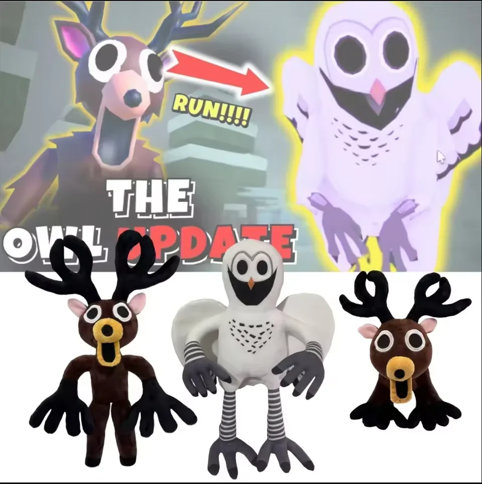 *** Nova venda atmosfera aterrorizante cervos 99 noites na floresta cervos brinquedos de pelúcia filme animal de pelúcia veados brinquedo fãs presente do dia das bruxas