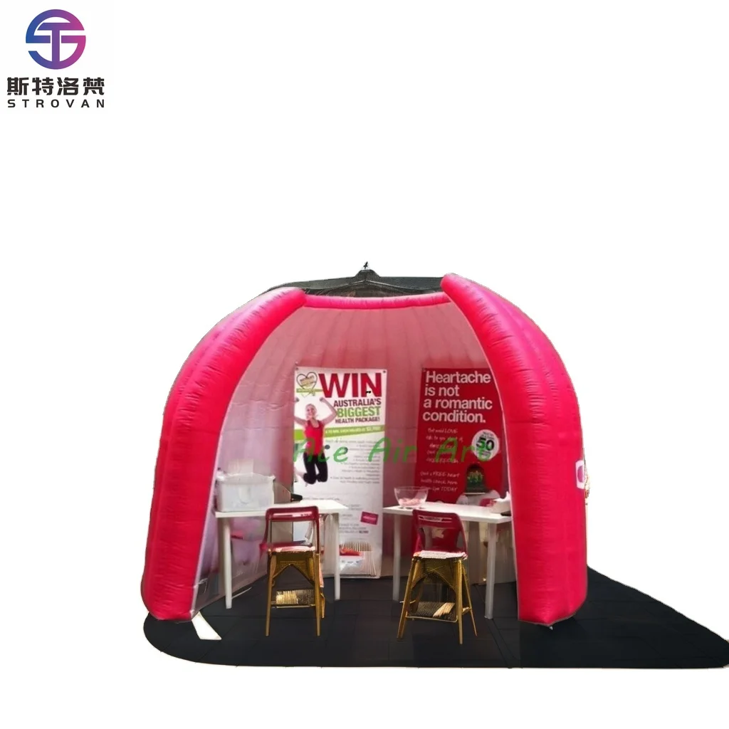 

STLF Awesome Waterproof Oxford PVC Pop-Up Exhibition Display Enclosure Inflatable Wall for Event Advertising Air Blower Accessor