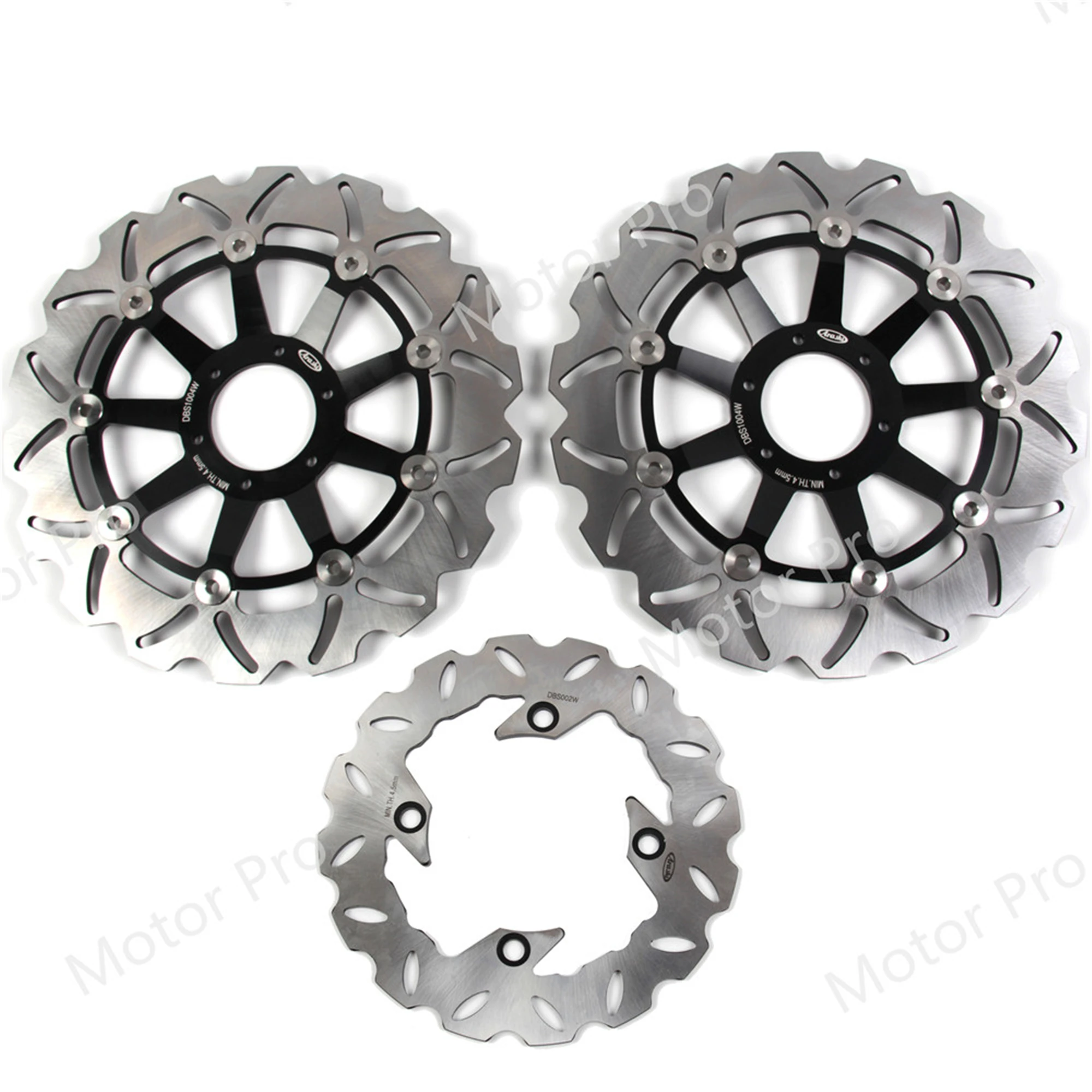 

For Honda CBR 600 F 1999-2000 / 2003 Front Rear Brake Disc Disk CNC Floating Brake Rotor Kit CBR600F CBR-F 600 1999 2000