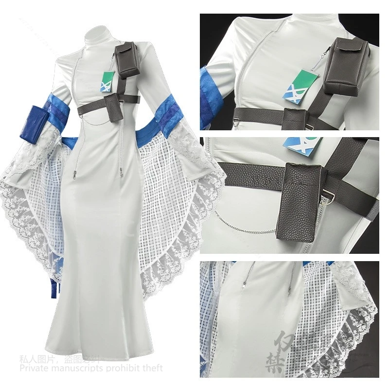 Anime GODDESS Of VICTORY: NIKKE Arcana‌‌ Jirai Kei Y2K Cosplay Costumes Accessions Split Braid Wigs Female Halloween Customized