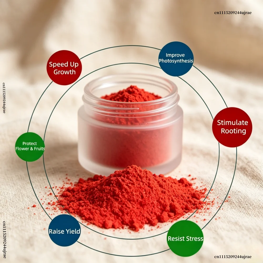 High Quality Sodium Nitrophenolate Water Soluble Organic Fertilizer