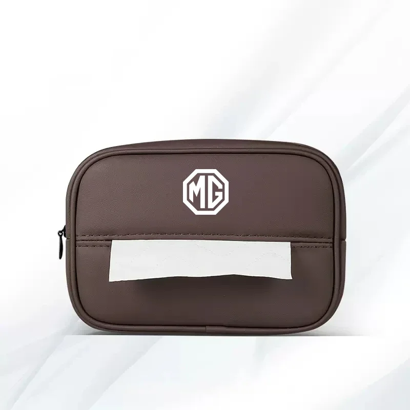 

Car Tissue Box Holder Seat Back Hanging Organizer For MG ZS HS MG5 MG7 MG6 MG3 GT Hector Pilot EZS