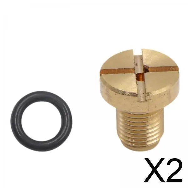 

Metal Coolant Tank Bleeder Screw Replacement Water Drain Bolt with O-ring for Engine Radiator Fits E46 E39 E36