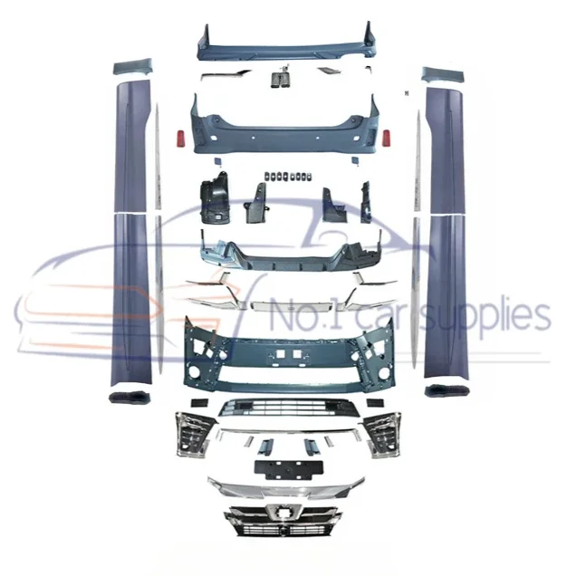 

Professional Car Kits Upgrade Mona Lisa Style Front Bumper Body Kit For Vellfire 2018 New Exterior Decoration Grille Cars