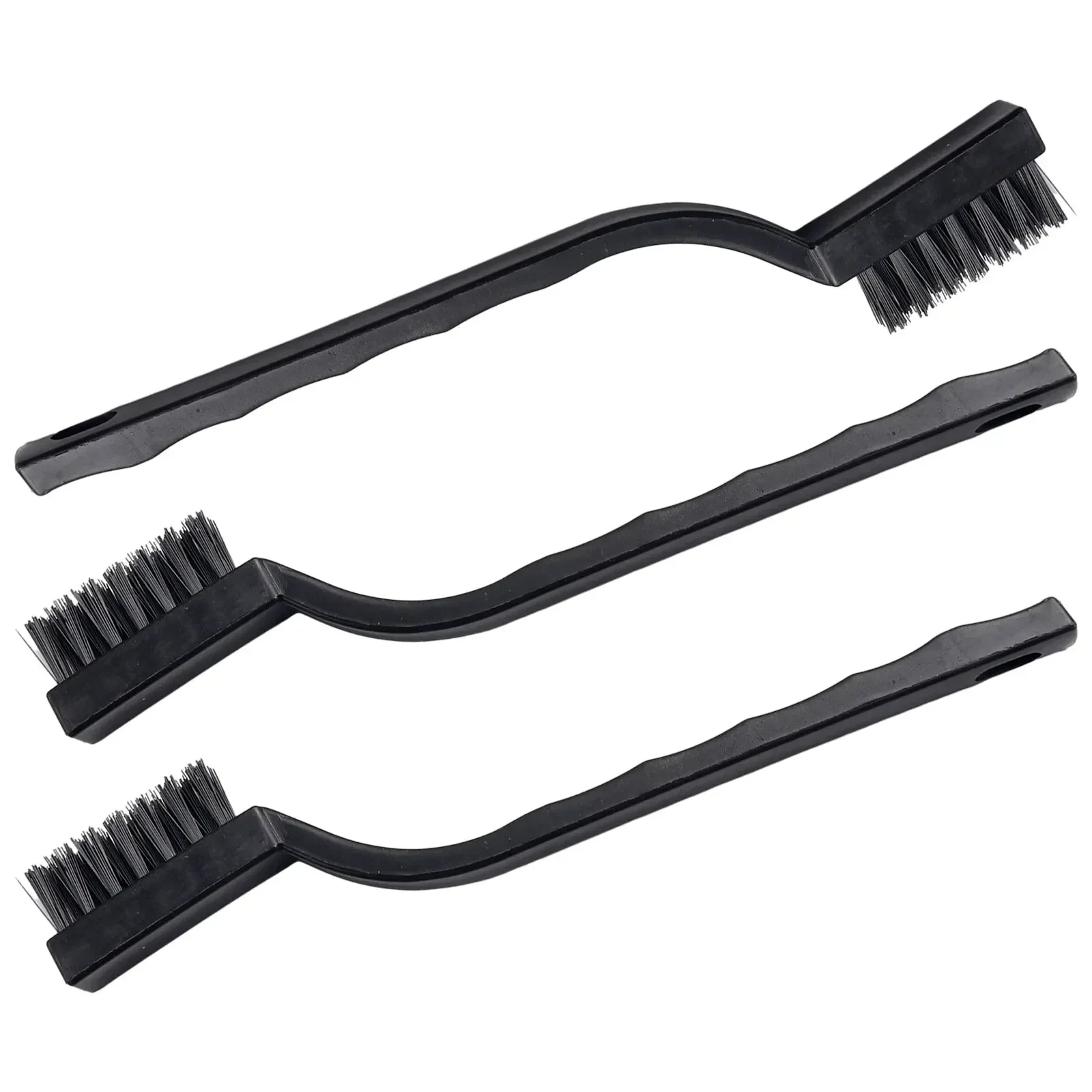 

3Pcs Anti-Static ESD Brush Safe Nylon Cleaning Brush Conductive PA Material Electronic Components 7-inch Brush Hand Tools
