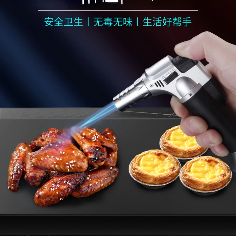 

Portable Direct-injection Cigar Blaster Torch Torch Barbecue Lighter Outdoor Barbecue Kitchen Utensils No Gas